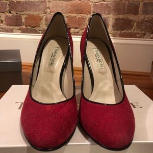Cute and comfortable red heels